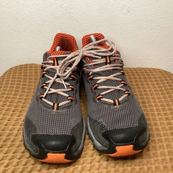 La Sportiva Wildcat Men's Sz 11 Gray Orange Trail Running Shoes Hiking