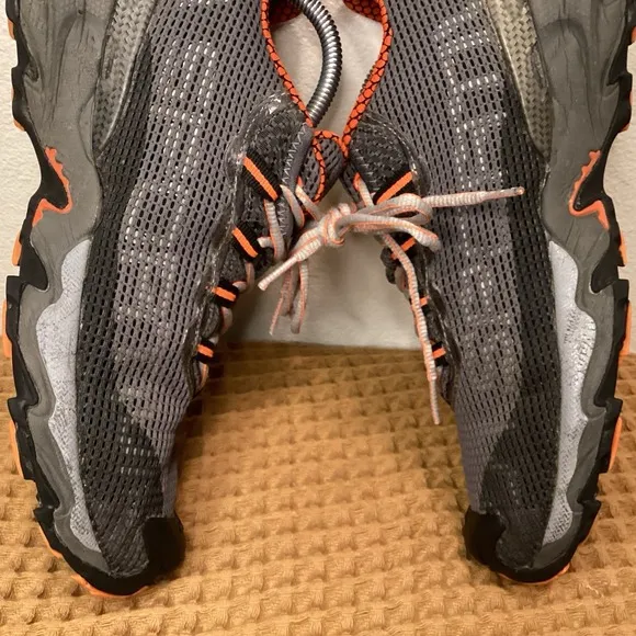La Sportiva Wildcat Men's Sz 11 Gray Orange Trail Running Shoes Hiking