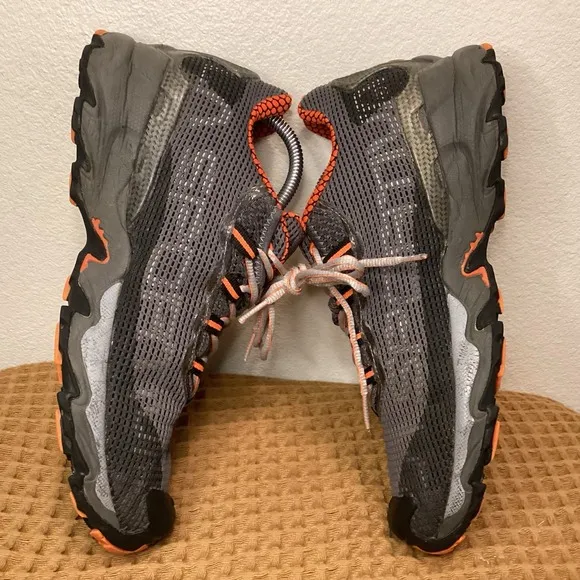 La Sportiva Wildcat Men's Sz 11 Gray Orange Trail Running Shoes Hiking