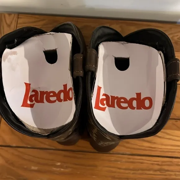 Laredo Men’s Gold Condor Cowboy Boots Size 10 D (68375)
