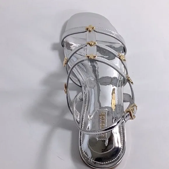 Larroude Womens Harmony Flower detail Sandals