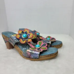 L'Artiste by Spring Step, Rossie  ROSSIE Leather Sandals Shoes Size 7.5