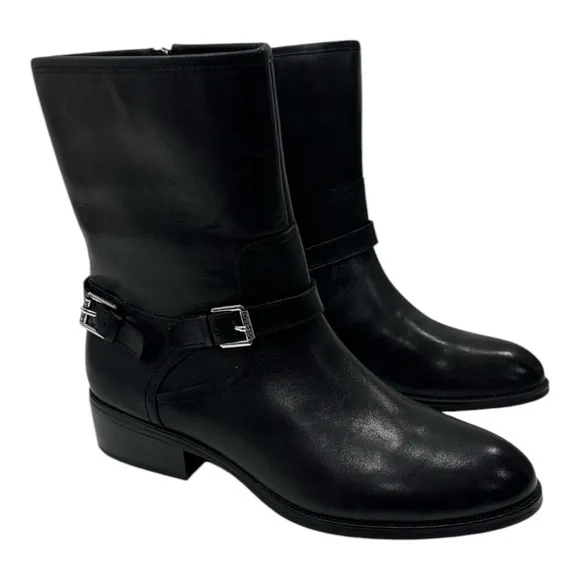 Lauren Ralph Lauren Mesi Women's Boots Black Leather size 9 B