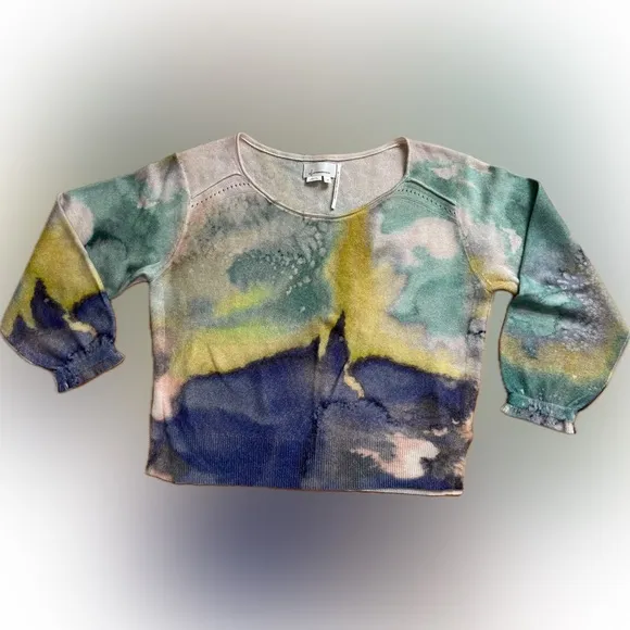 🐠Like New Cashmere Pullover Sweater | Anthropologie Cashmere Collection | Medium
