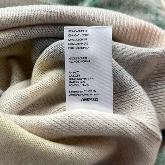 🐠Like New Cashmere Pullover Sweater | Anthropologie Cashmere Collection | Medium