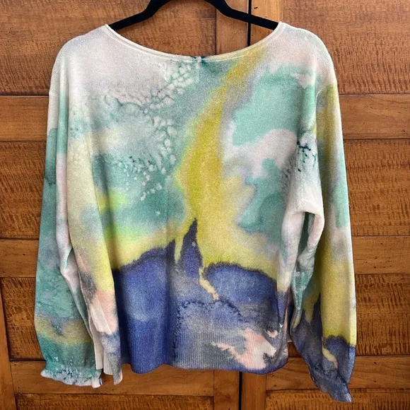 🐠Like New Cashmere Pullover Sweater | Anthropologie Cashmere Collection | Medium