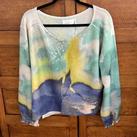 🐠Like New Cashmere Pullover Sweater | Anthropologie Cashmere Collection | Medium