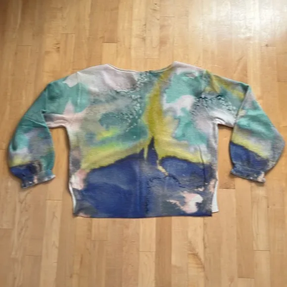 🐠Like New Cashmere Pullover Sweater | Anthropologie Cashmere Collection | Medium