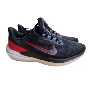 Like-New/EUC Nike Air WINFLO 9 Black/Red Sneakers DD6203-003 Men’s Size 11.5
