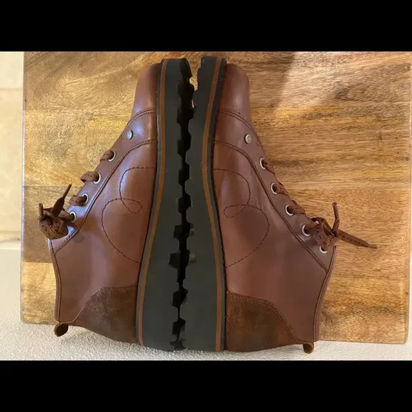 London Underground Joe Blake Ankle Boots Mahogany