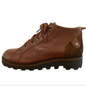 London Underground Joe Blake Ankle Boots Mahogany