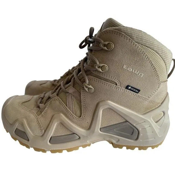 Lowa Zephyr GTX Mid TF Desert Hiking Boots WP Gore-Tex Mens Size 10 US