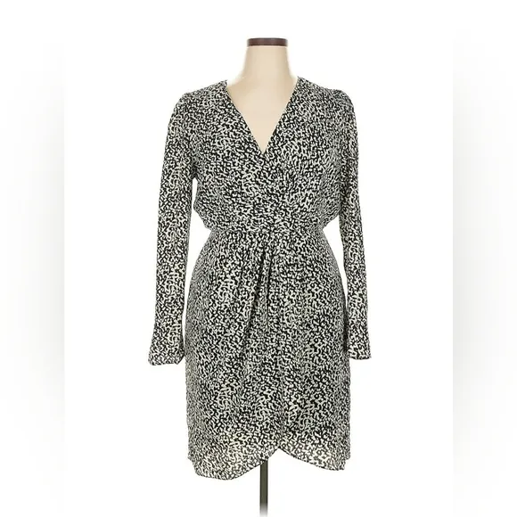 Lucy Paris Izzy Long Sleeve Surplice Dress | XL | NWT Retail: $128