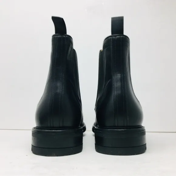 Magnanni Holland Men's Black Leather Chelsea Boots Size 11.5 M - Medium