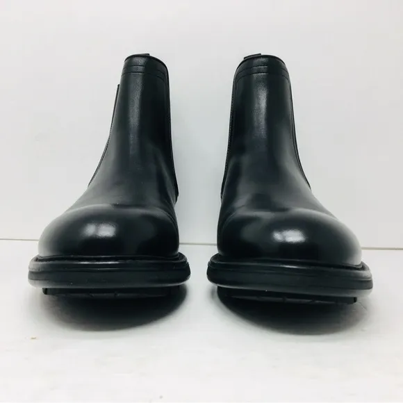 Magnanni Holland Men's Black Leather Chelsea Boots Size 11.5 M - Medium