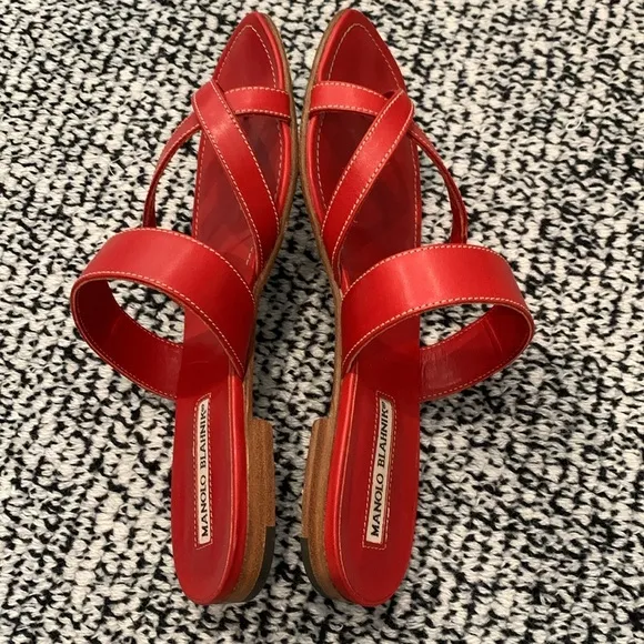 Manolo Blahnik . Shoes.  Size 37.   Beautiful!!!❤️❤️❤️