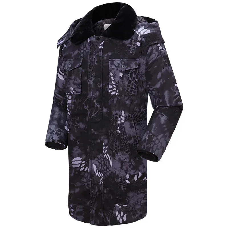 Men's -30℃ Tactical Camo Parka – Waterproof & Windproof