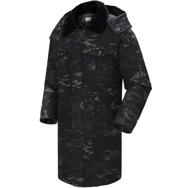 Men's -30℃ Tactical Camo Parka – Waterproof & Windproof