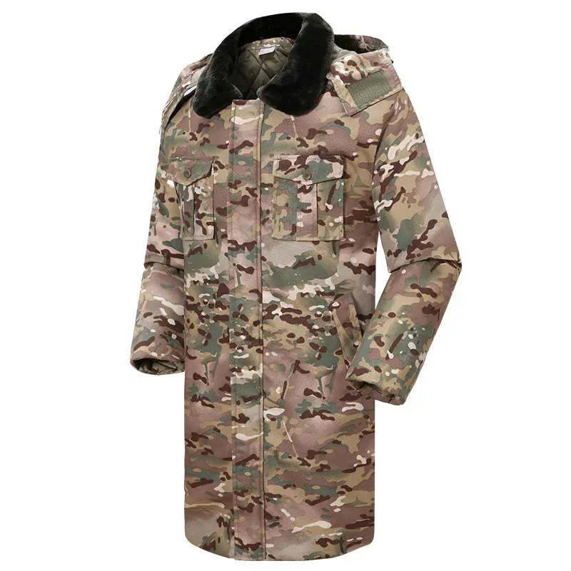 Men's -30℃ Tactical Camo Parka – Waterproof & Windproof