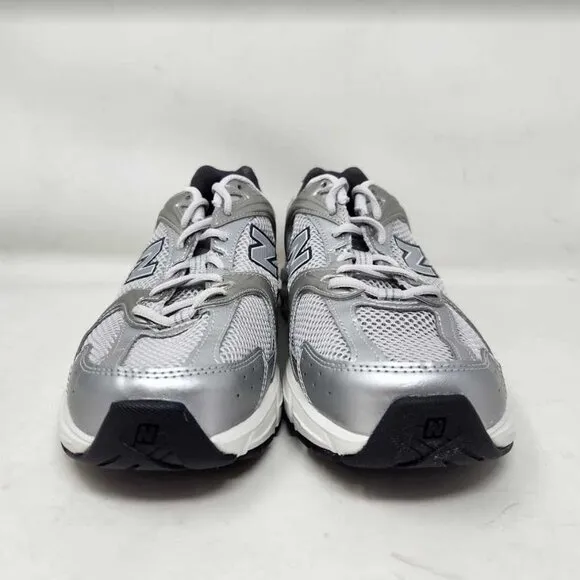 Men's 9.5 (Women's 11) New Balance X J Crew 530 sneakers Silver Metallic MR530LG