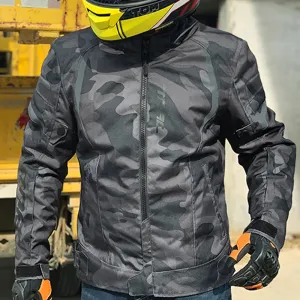 Men’s All-Season Waterproof Motorcycle Jacket – Protective & Warm
