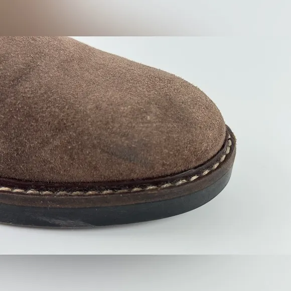 Men's Collection Clarks Paulson Up Suede Pull On Ankle Boots, US Size 8.5M Brown