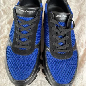 Men’s Dolce &amp; Gabbana Blue Super King Sneakers size 43.5/9.5