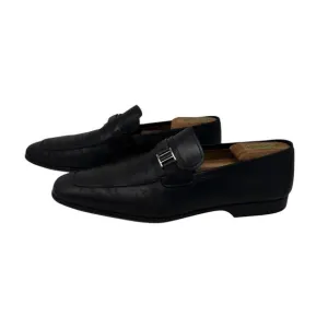 Mens Magnanni Reino Leather Loafers Shoes Designer Black Slip On 25326 Size 10 M