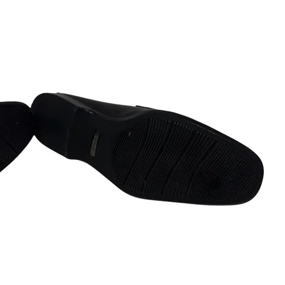Mens Magnanni Reino Leather Loafers Shoes Designer Black Slip On 25326 Size 10 M