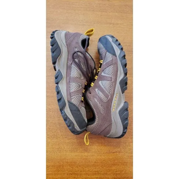 Men's Merrell Oakcreek Hiking Shoes 9 J036405 Low Top Suede Mesh