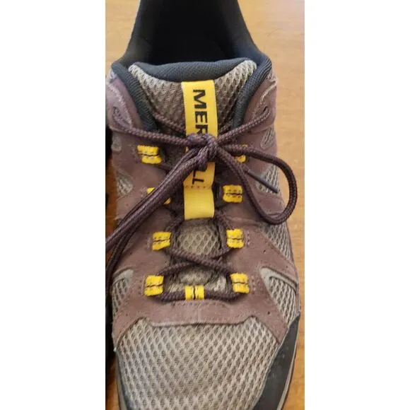 Men's Merrell Oakcreek Hiking Shoes 9 J036405 Low Top Suede Mesh