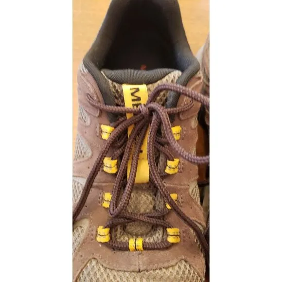 Men's Merrell Oakcreek Hiking Shoes 9 J036405 Low Top Suede Mesh