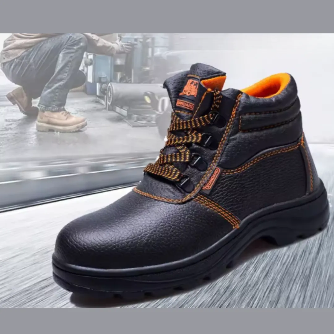 Men’s Rugged Waterproof Steel Toe Work Boots