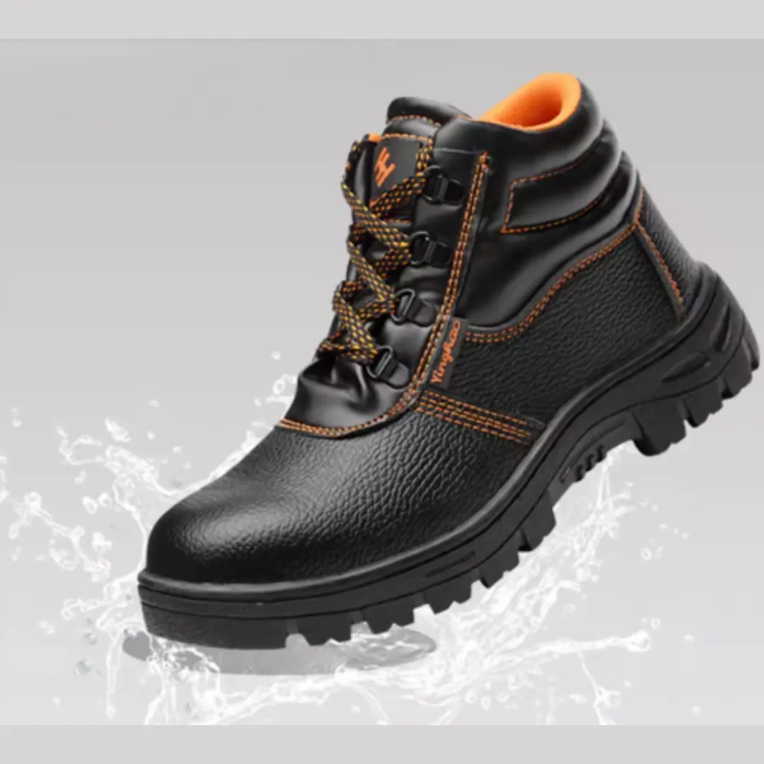 Men’s Rugged Waterproof Steel Toe Work Boots