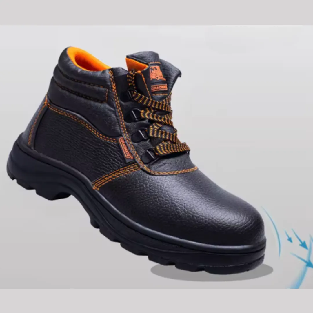 Men’s Rugged Waterproof Steel Toe Work Boots