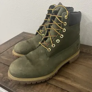 Men's Timberland Premium 6-inch Waterproof Boots in Green Size 12M