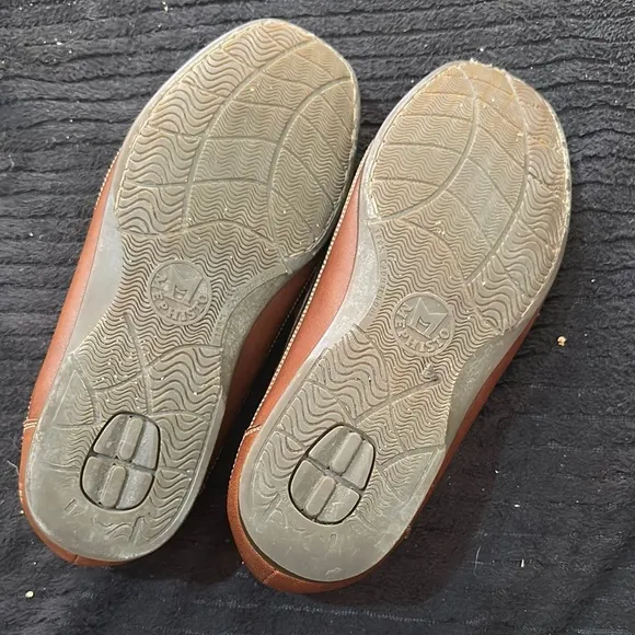 Mephisto Mens Baduard Slip On Loafer Size 8.5 Cool Air Brown Black Leather Shoes