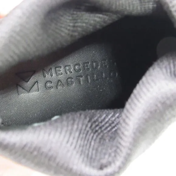 MERCEDES CASTILLO Kaelen Sock Knit Panel Boots