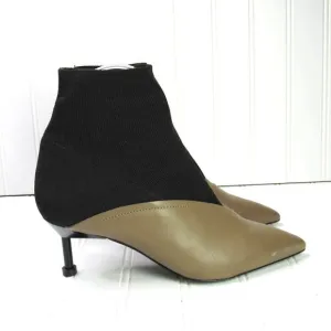 MERCEDES CASTILLO Kaelen Sock Knit Panel Boots