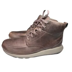 Merrell Ashford classic Chukka Men's Brown Leather wool Boots 9.5 casual outdoor
