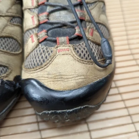 Merrell Chameleon 7 Stretch Boulder Mens US 13 Hiking Shoes J12065 Brown Black.