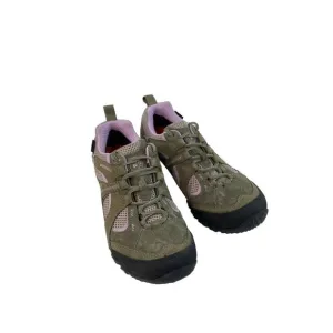 *Merrell Chameleon Arc 2 Hiking Shoes Womens 7.5 Olive Orchid Lace Up Gor-Tex