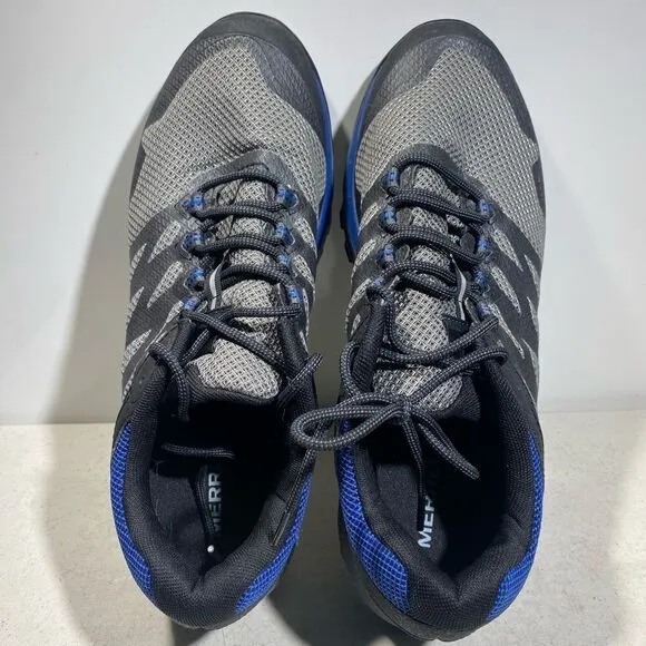 MERRELL HOMMES J500371 GRAY HIKING TRAIL MENS 10,5 SHOES