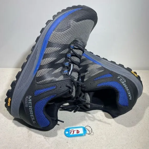 MERRELL HOMMES J500371 GRAY HIKING TRAIL MENS 10,5 SHOES
