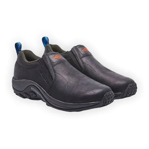 Merrell Men's Black Leather Work/Safety Shoes Comp Toe Size 13 M