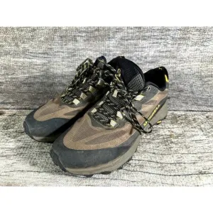 Merrell Mens Moab Speed J067087 Brown Black Hiking Trail Shoes Sneakers Size 8