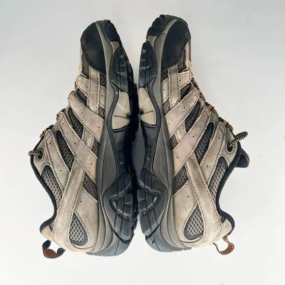 Merrell  Moab 2 Trail Hiking Low Boots Shoes Men Grey Walnut Men 9