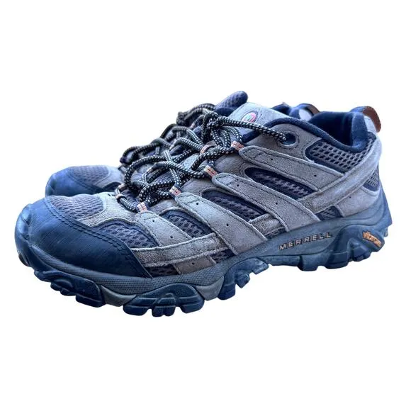 Merrell Moab‎ 2 Ventilator Hiking Shoes Suede Leather J06011 Brown Mens Size 8