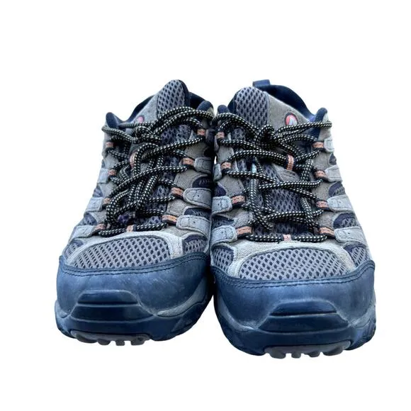 Merrell Moab‎ 2 Ventilator Hiking Shoes Suede Leather J06011 Brown Mens Size 8