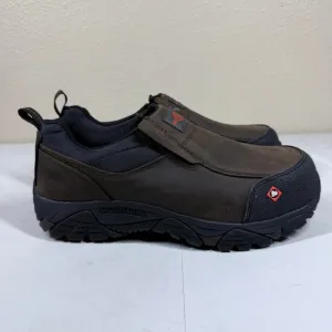 Merrell Safety Men's J45327 Moab Rover Moc EH Composite Toe Work Shoes  9W Wide